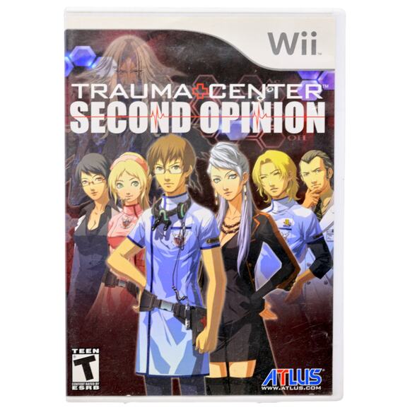 Nintendo Wii Trauma Center Second Opinion | Atlas - Original Box Manual - Picture 1 of 4